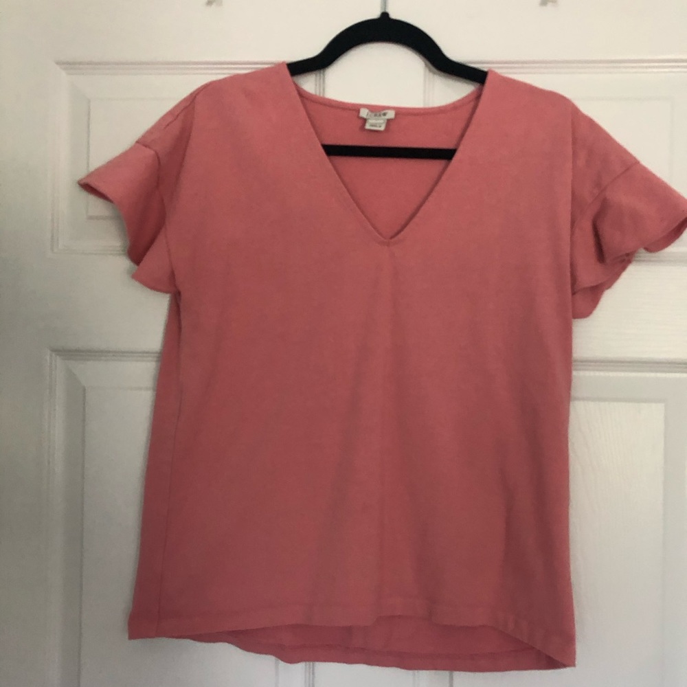 Flutter sleeve top
